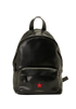 Medium Star Backpack, &pound;250, Handbags, Black, Leather, Front view
